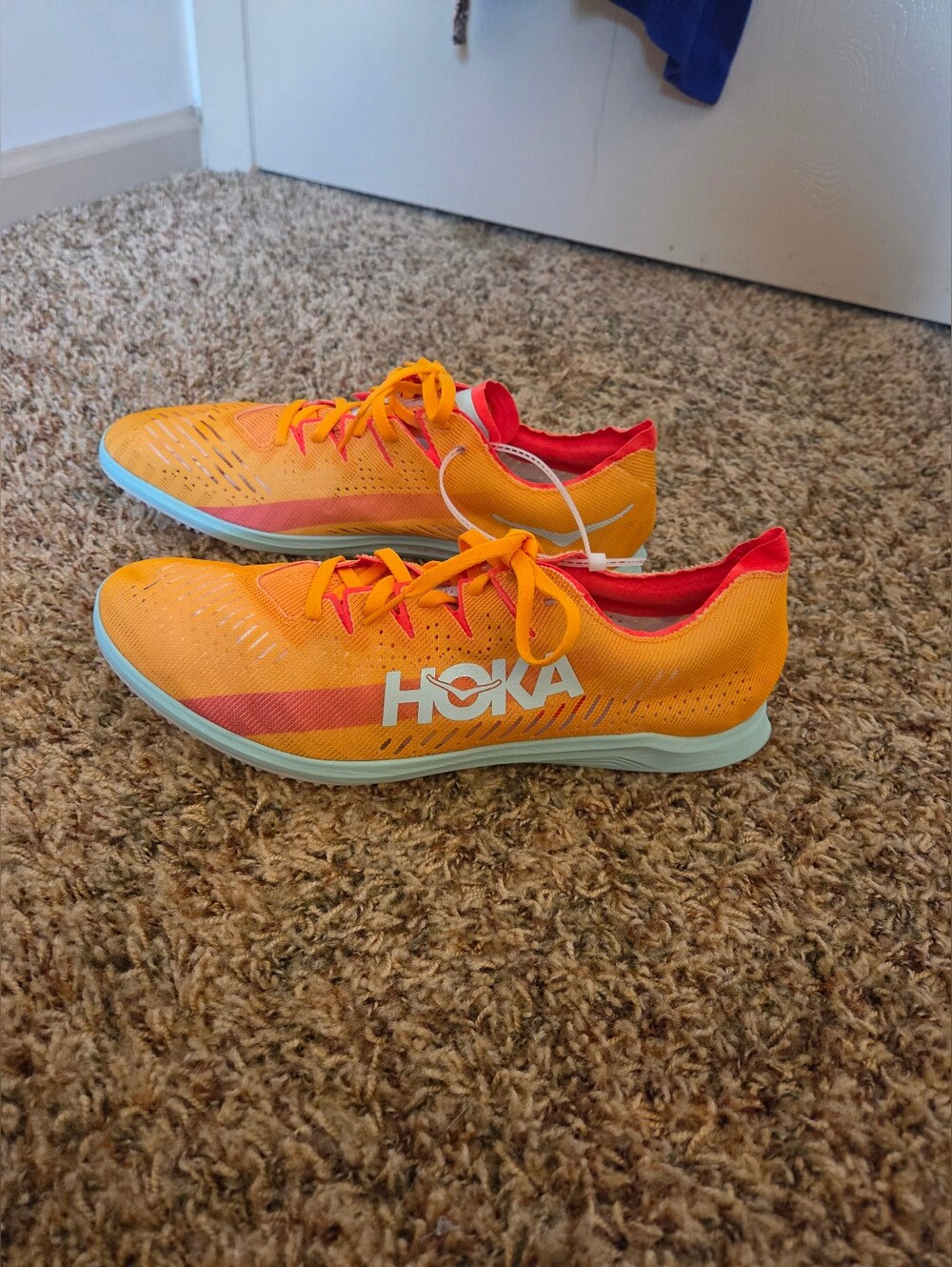 Hoka Cielo × LD Track Spiked Long Distance Running Shoes NWT Mens 12